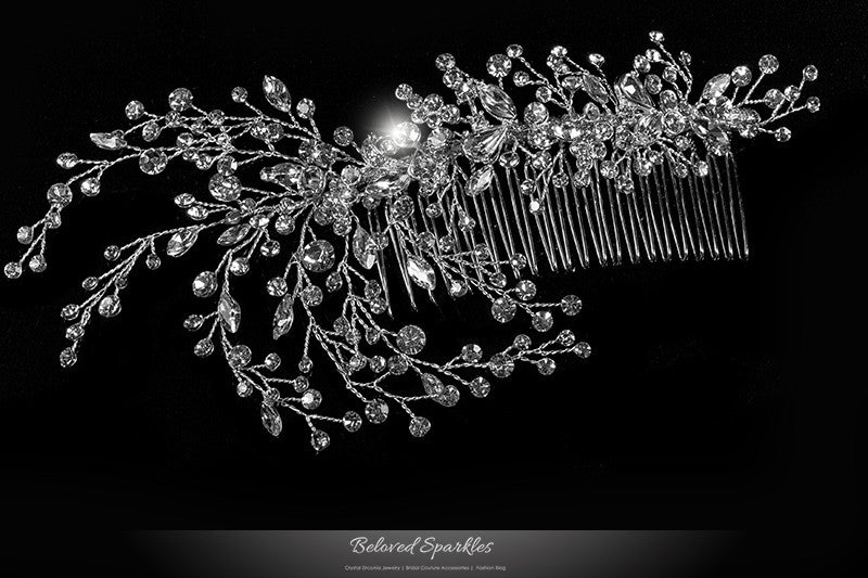 Kori Cluster Spray Hair Comb | Swarovski Crystal - Beloved Sparkles
- 1